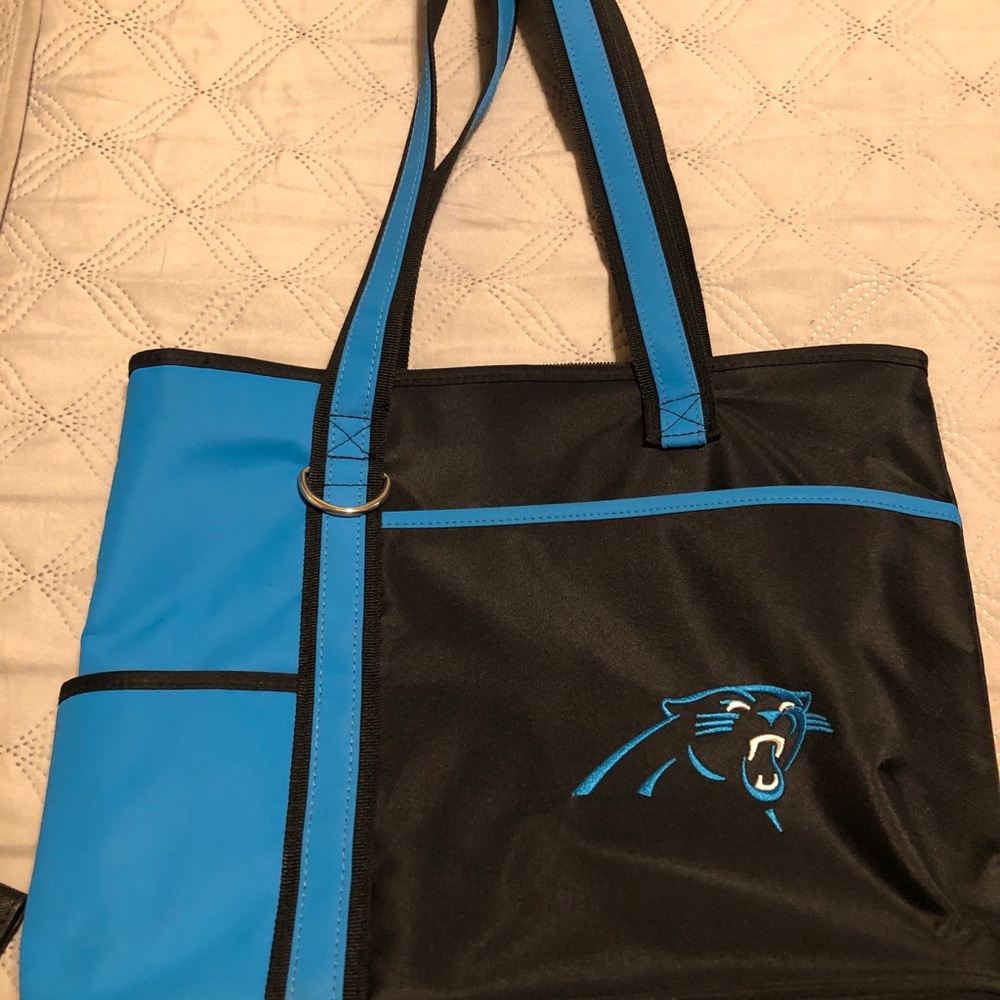 Carolina panthers medium size cloth handbag